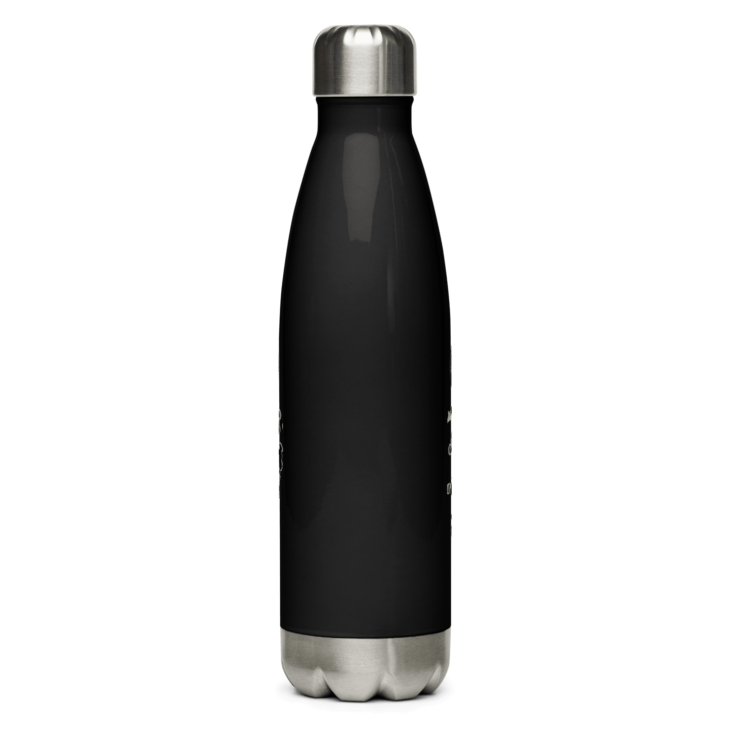 Deadpan Couture "Enthroned" Stainless Steel Water Bottle
