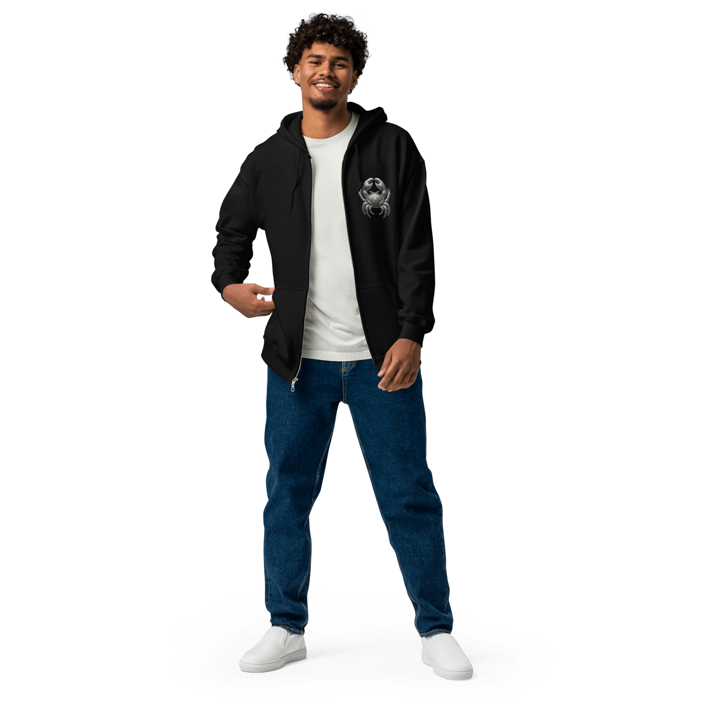 Deadpan Couture "Cancer" Zip Hoodie