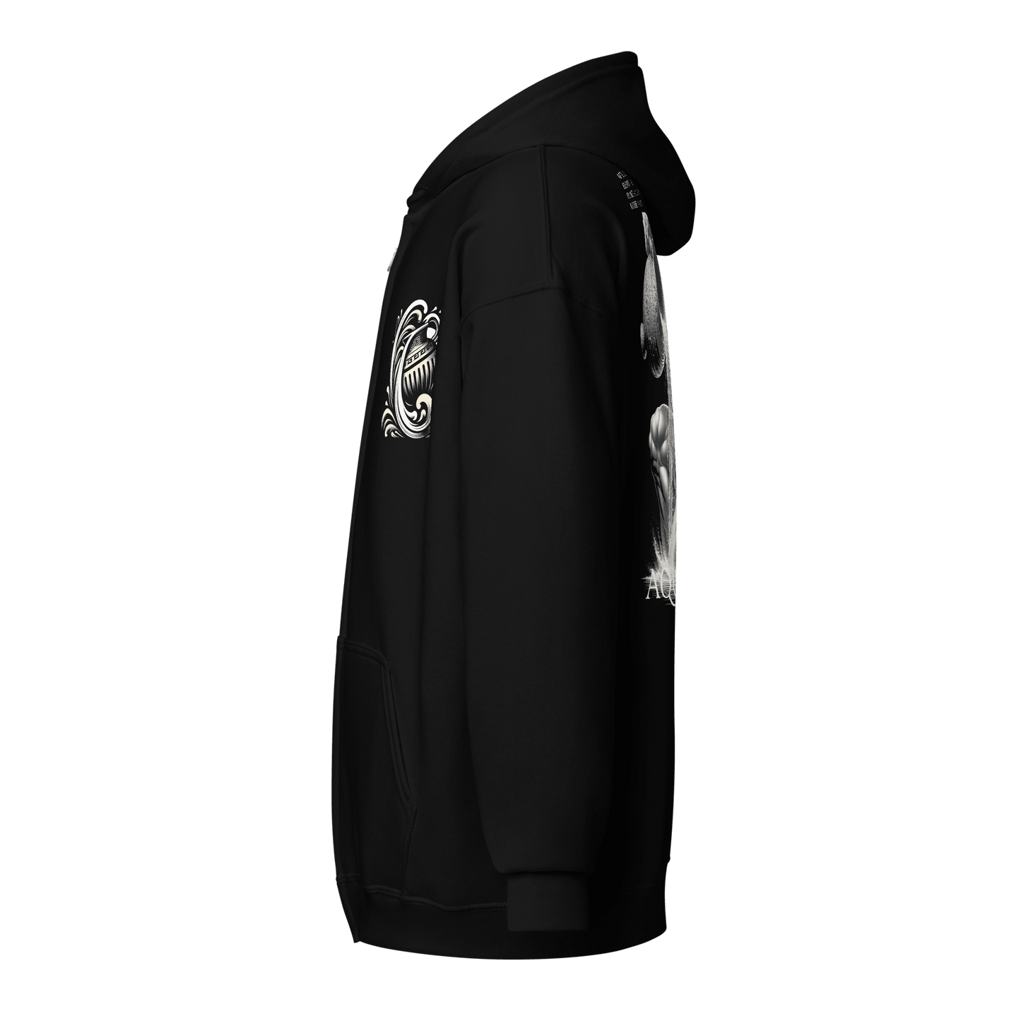 Deadpan Couture "Aquarius" Zip Hoodie