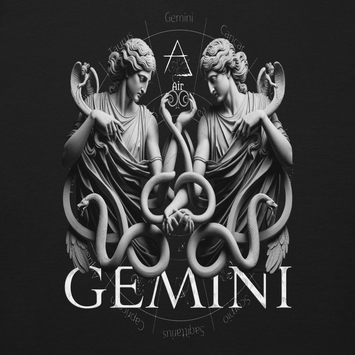 Deadpan Couture "Gemini" Unisex Premium Sweatshirt