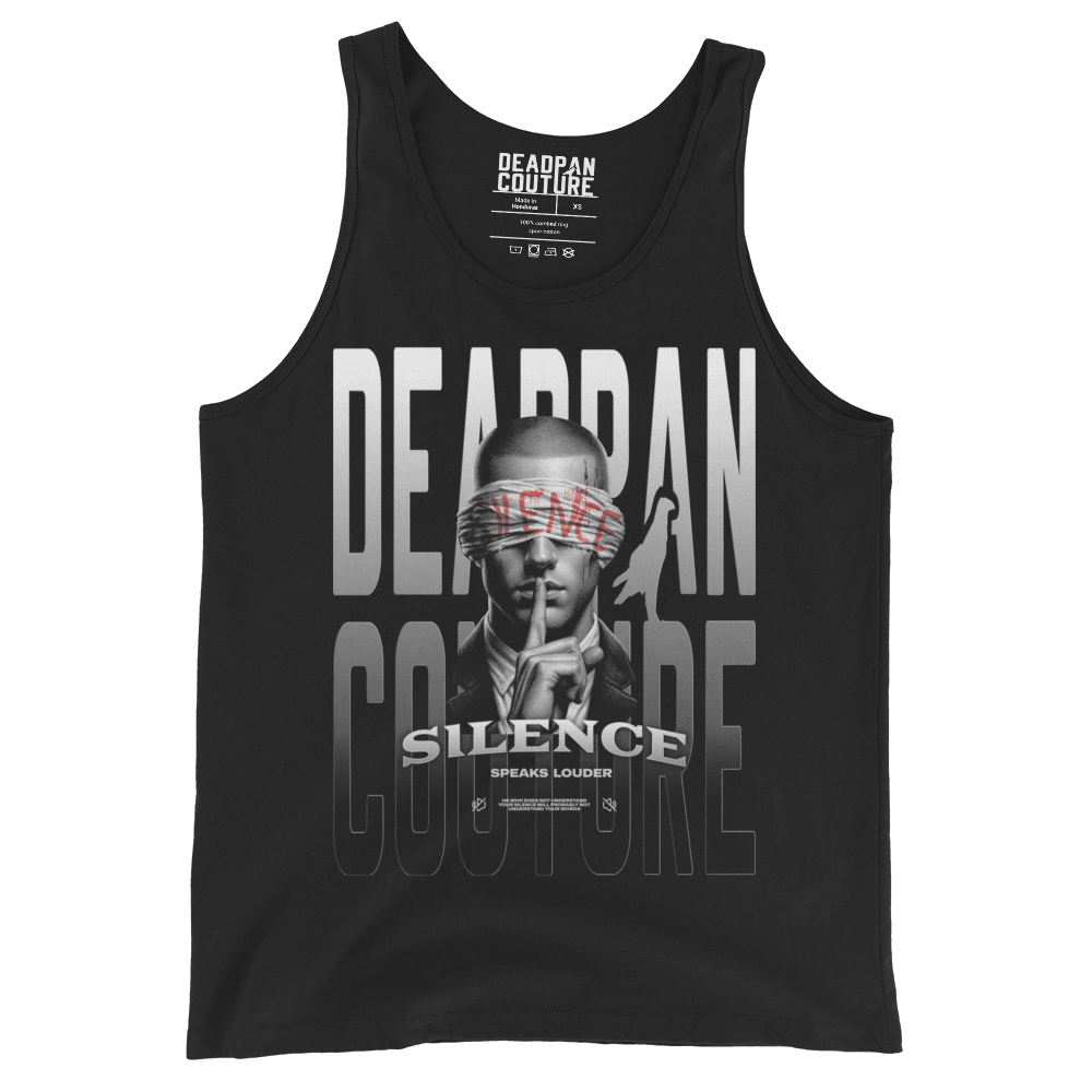 Deadpan Couture "Silence Speaks Louder" Tank Top