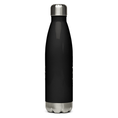 Deadpan Couture "Enthroned" Stainless Steel Water Bottle