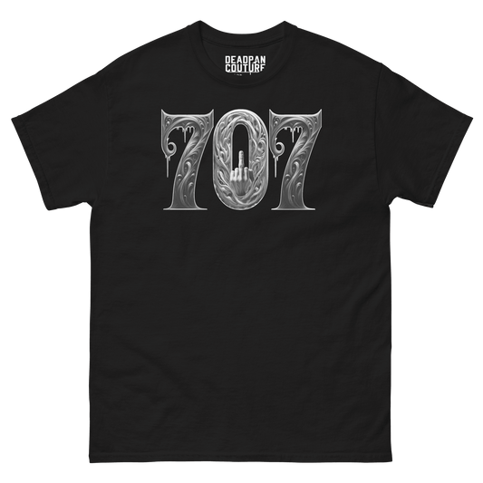 Deadpan Couture "707 Attitude" Men's Graphic Tee