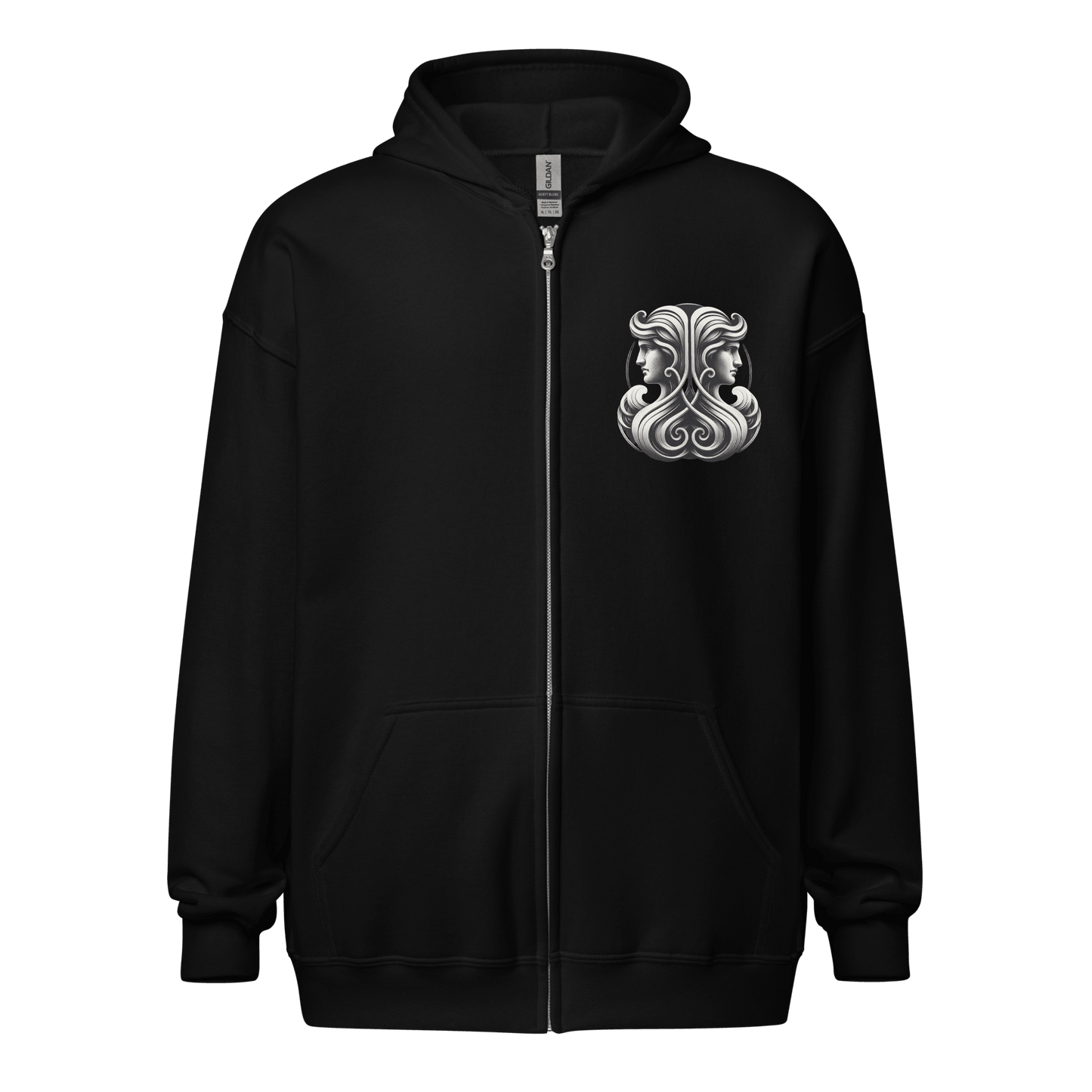 Deadpan Couture "Gemini" Zip Hoodie