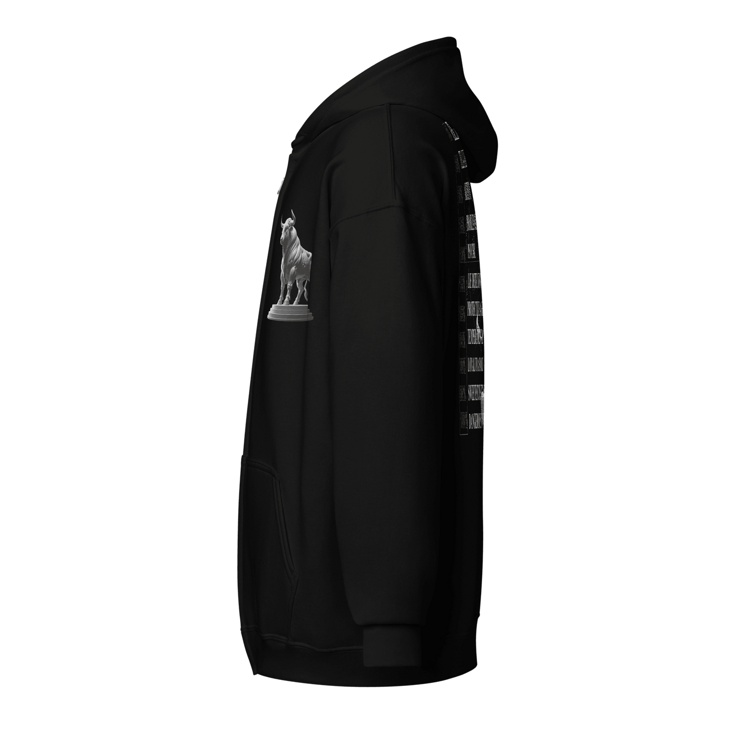 Deadpan Couture "Taurus" Unisex Zip Hoodie